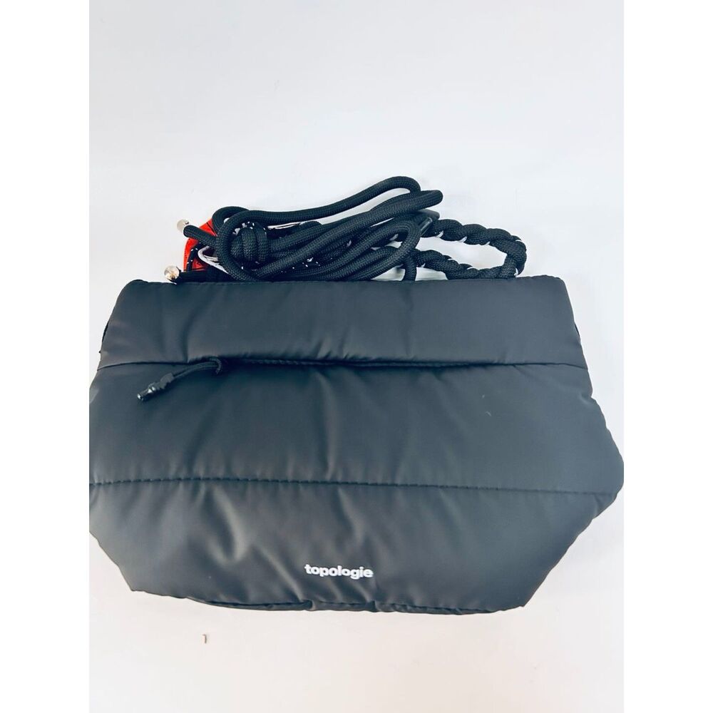 Pre-owned Topologie Crossbody Bag Shoulder Bag Black Fashion Casual
